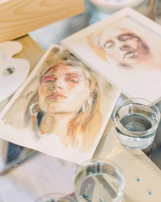 Když ti dojde, že akvarel jsou vlastně jen nějak kladený barevný fleky. 👀😅 Není to o tom, že bys neuměl/a malovat, ale že...